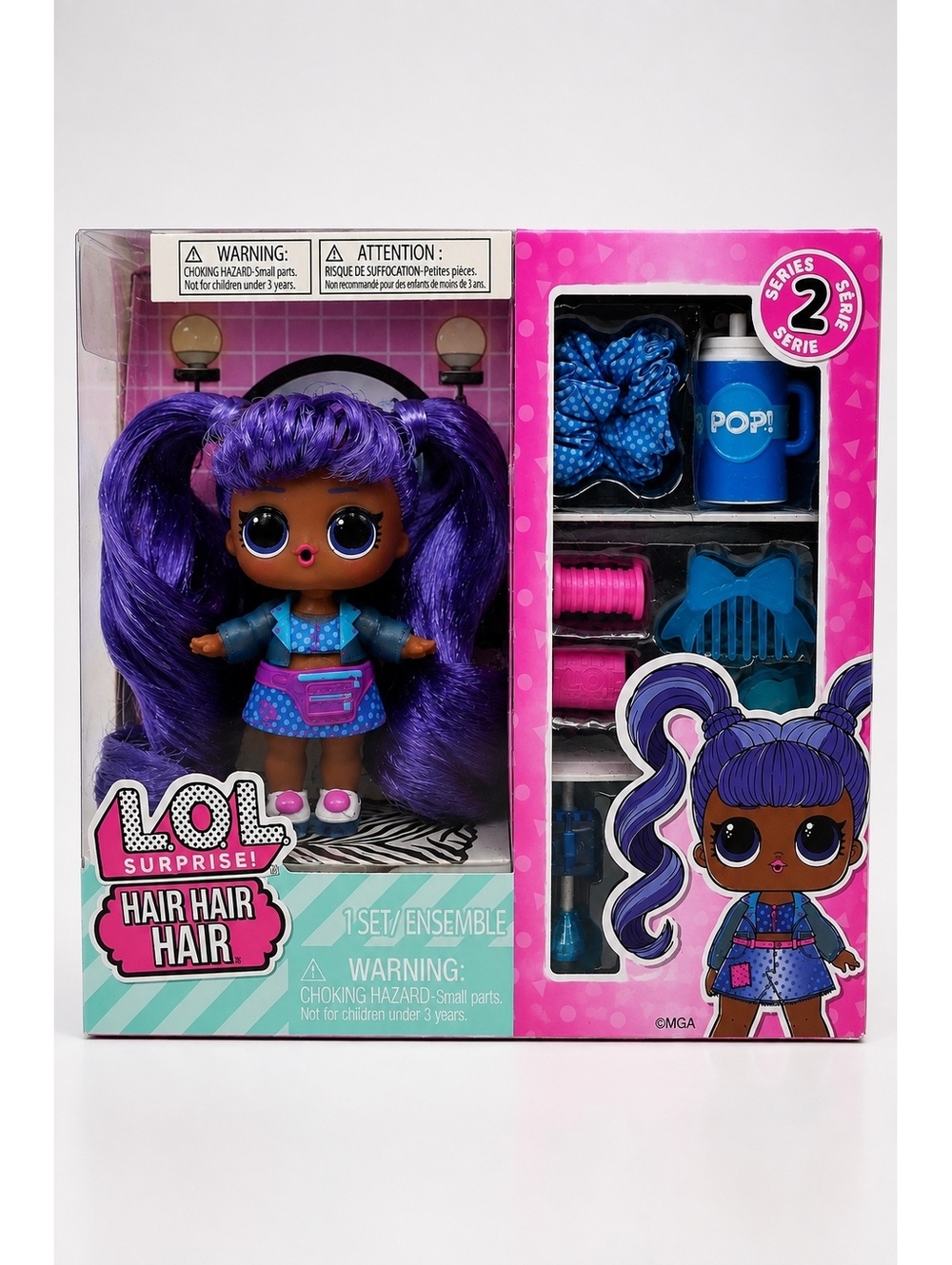 LOL Surprise Hair Hair Hair Series 2 Jelly Jam Doll Real Hair New Sealed